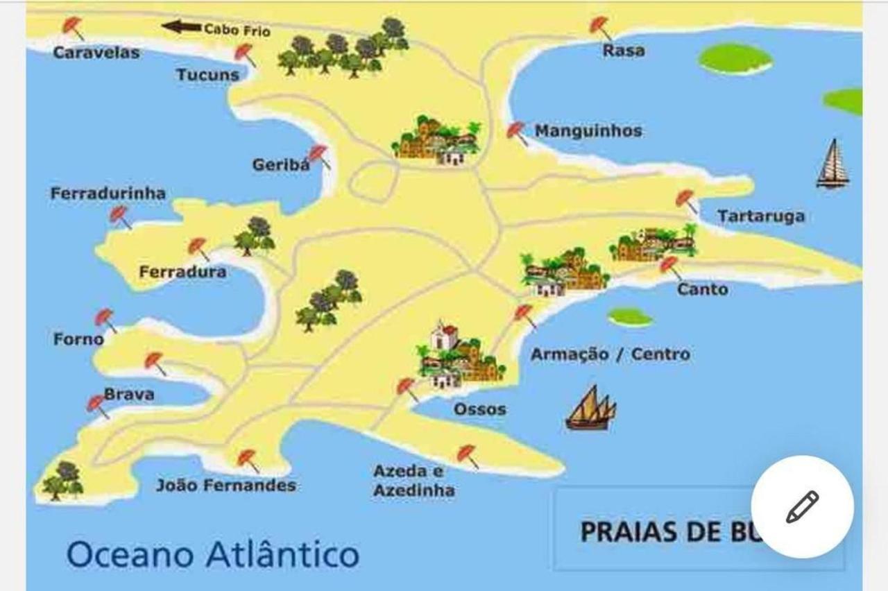 Caminhe Para A Praia De Manguinhos - Casa Decorada Com Wi Fi, Ar E Espaco Gourmet Búzios Eksteriør bilde